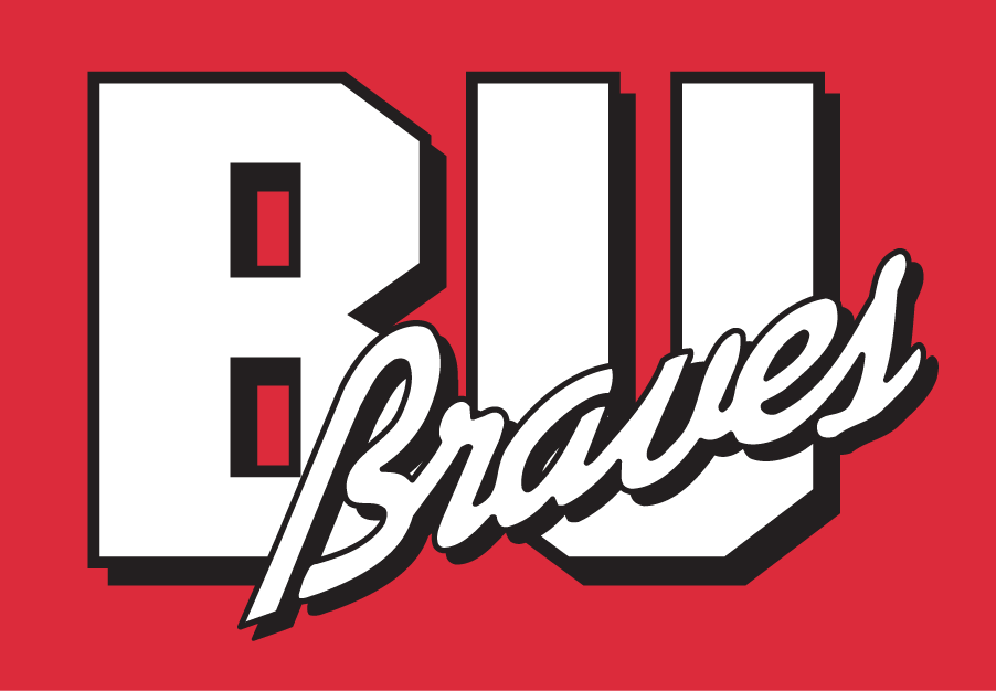 Bradley Braves 1989-2011 Secondary Logo diy DTF decal sticker